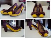Scarpin bico quadrado